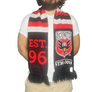 DC United MLS Soccer Scarf 2013